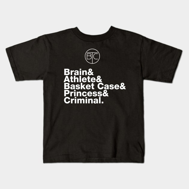 The Breakfast Club: Experimental Jetset Kids T-Shirt by HustlerofCultures